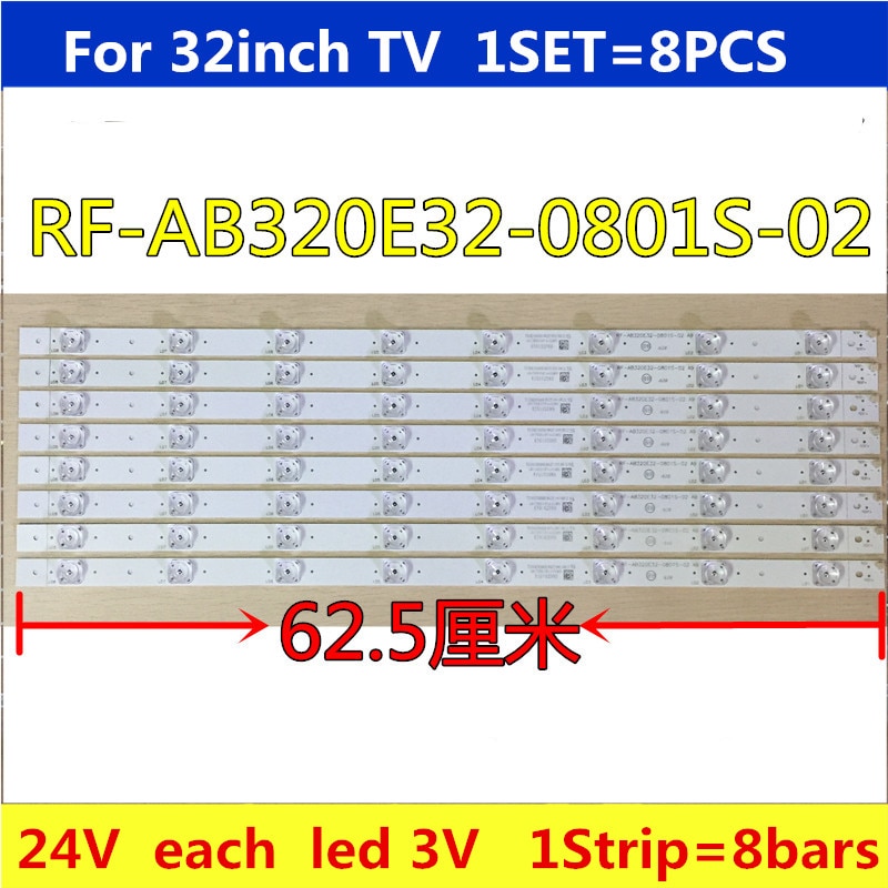 1 Ʈ = 8pcs RF-AB320E32-0801S-02 A9 TJ91K5000000 R442..